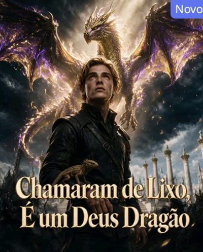 Capa da minisserie Chamaram de Lixo, É Um Deus Dragão