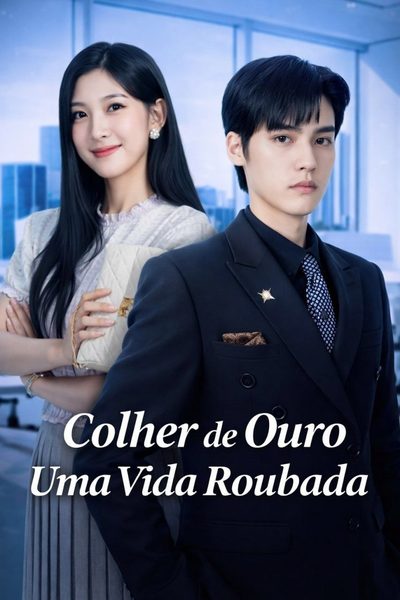 Capa da minisserie Colher de Ouro: uma Vida Roubada