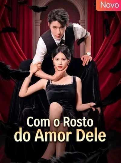 Capa da minisserie Com o Rosto do Amor Dele