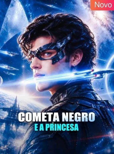 Capa da minisserie Cometa Negro e a Princesa