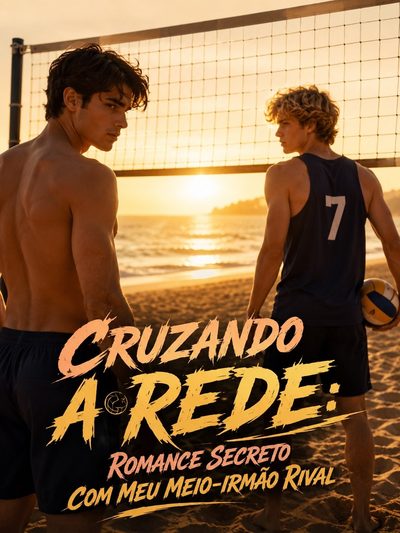Capa da minisserie Cruzando a Rede: Romance Secreto com Meu Meio Irmão Rival Bl