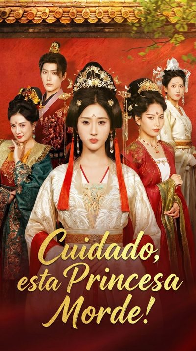 Capa da minisserie Cuidado, Esta Princesa Morde!