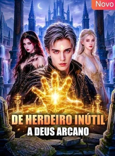 Capa da minisserie De Herdeiro Inútil a Deus Arcano