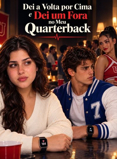 Capa da minisserie Dei a Volta por Cima e Dei Um Fora no Meu Quarterback ❗️❗️❗️❗️