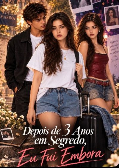 Capa da minisserie Depois de 3 Anos em Segredo, Eu Fui Embora