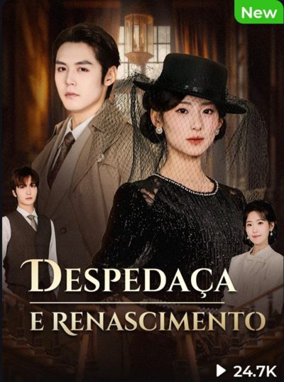 Capa da minisserie Despedaça e Renascimento