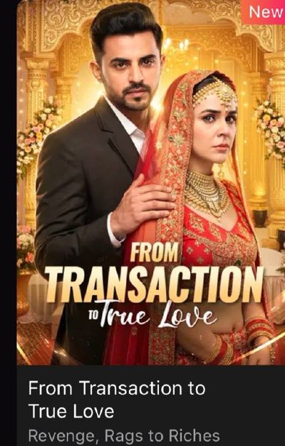 Capa da minisserie Do Acordo ao Amor Verdadeiro Vingança, da Pobreza à Riqueza From Transaction To True Love Full Movie