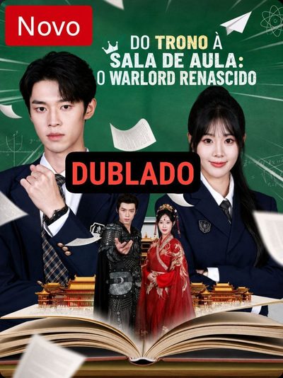 Capa da minisserie Do Trono à Sala de Aula: o dublado