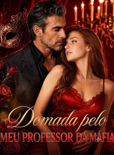 Capa da minisserie Domada Pelo Meu Professor da Máfia