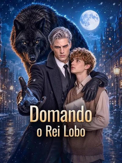 Capa da minisserie Domando o Rei Lobo - Bl