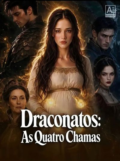 Capa da minisserie Draconatos: as Quatro Chamas