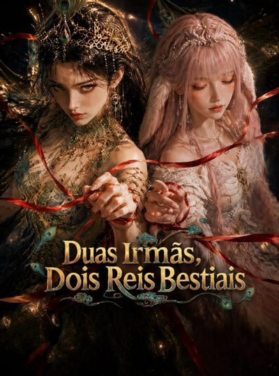 Capa da minisserie Duas Irmãs, Dois Reis Bestiais