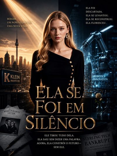 Capa da minisserie Ela Se Foi em Silêncio