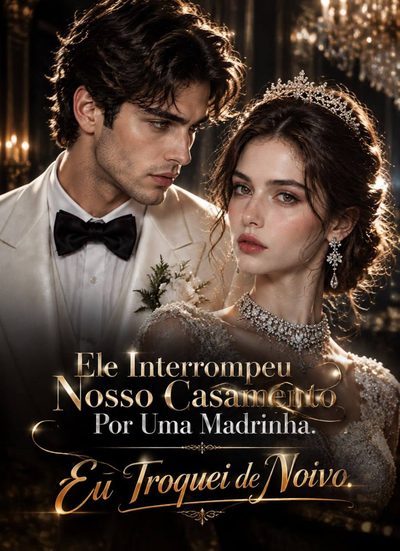Capa da minisserie Ele Interrompeu Nosso Casamento por uma Madrinha. Eu Troquei de Noivo