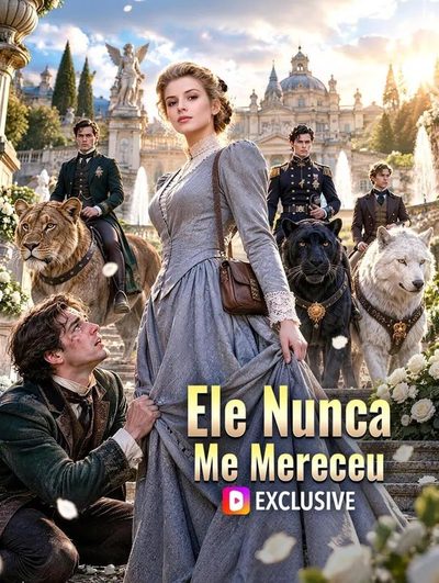 Capa da minisserie Ele Nunca Me Mereceu