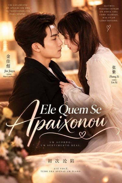 Capa da minisserie Ele Quem Se Apaixonou