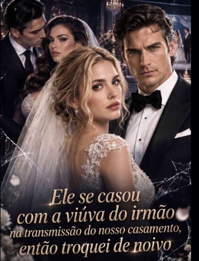 Capa da minisserie Ele Se Casou com a Viúva do Irmão na Transmissão do Nosso Casamento, Então Troquei de Noivo -