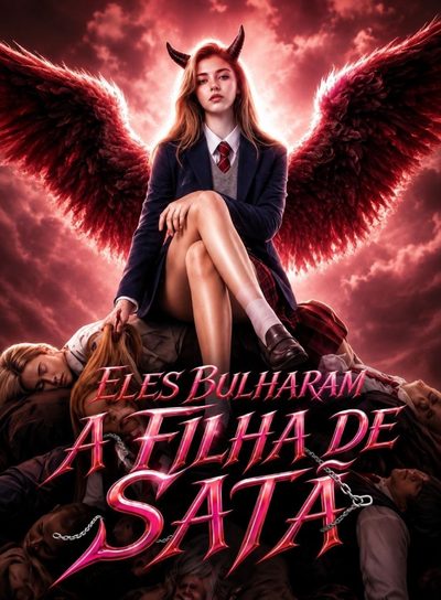 Capa da minisserie Eles Bulharam a Filha de Satã