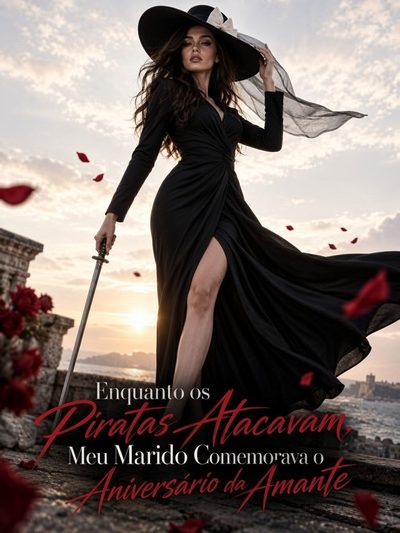 Capa da minisserie Enquanto os Piratas Atacavam Meu Marido Comemorava o Aniversário da Amante -