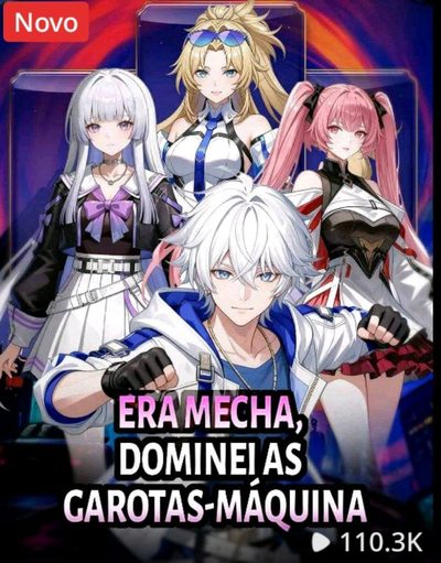 Capa da minisserie Era Mecha, Dominei as Garotas Máquina