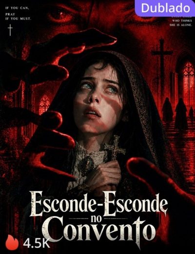Capa da minisserie Esconde-esconde no Convento