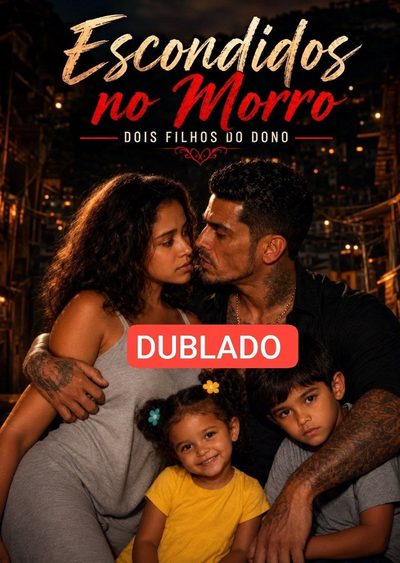 Capa da minisserie Escondidos no Morro - dos Filhos do Dono