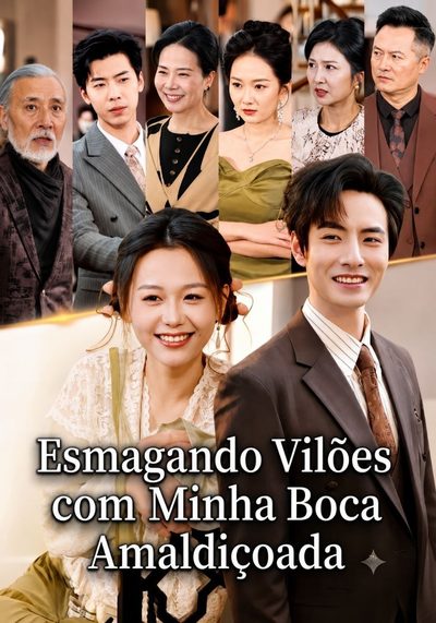 Capa da minisserie Esmagando Vilões com Minha Boca Amaldiçoada