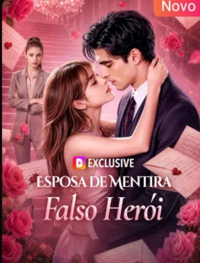 Capa da minisserie Esposa de Mentira Falso Herói