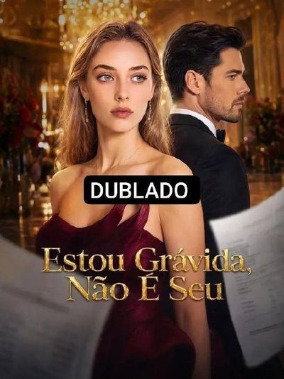 Capa da minisserie Estou Grávida, Não É Seu