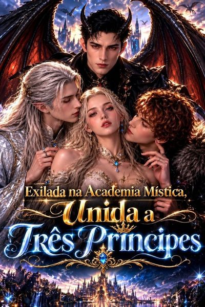 Capa da minisserie Exilada na Academia Mística, Unida a Três Príncipes