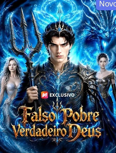 Capa da minisserie Falso Pobre Verdadeiro Deus