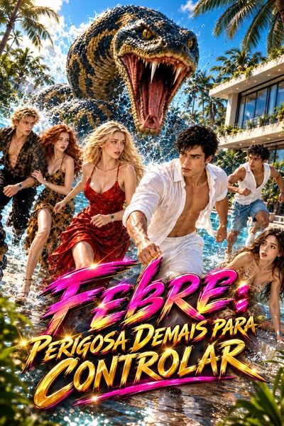 Capa da minisserie Febre: Perigosa Demais para Controlar