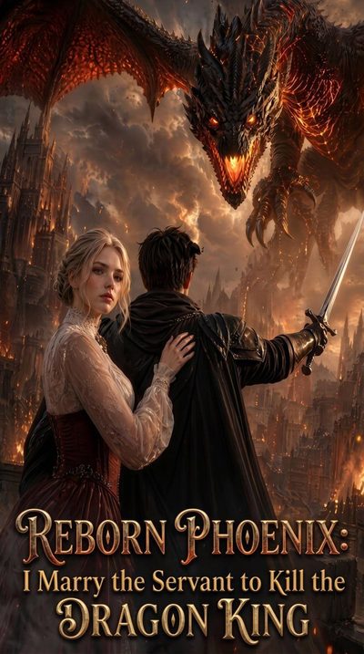 Capa da minisserie Fênix Renascida Eu Me Caso com o Servo para Matar o Rei Dragão Reborn Phoenix I Marry the Servant To Kill the Dragon King