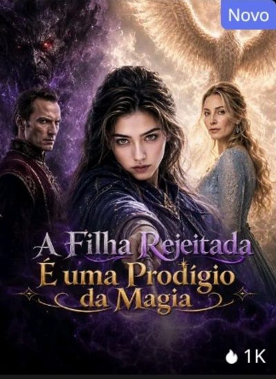 Capa da minisserie Filha Rejeitada É uma Prodígio da Magia