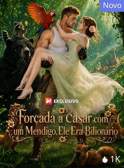 Capa da minisserie Forçada a Casar com Um Mendigo, Ele Era Bilionário