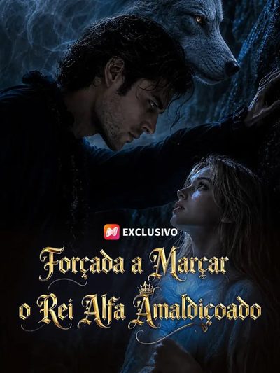 Capa da minisserie Forçada a Marcar o Rei Alfa Amaldiçoado
