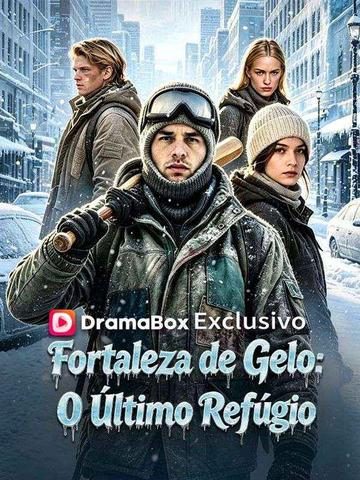 Capa da minisserie Fortaleza de Gelo: o Úlitmo Refúgio -