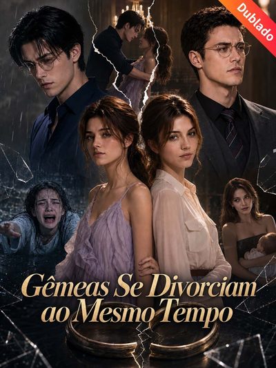 Capa da minisserie Gêmeas Se Divorciam ao Mesmo Tempo -