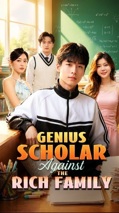 Capa da minisserie Gênio Acadêmico Contra a Família Rica Genius Scholar Against the Rich Family