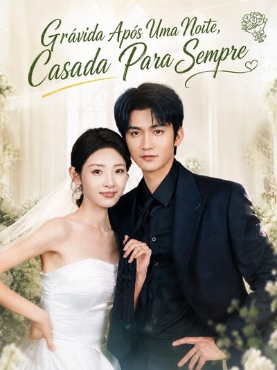 Capa da minisserie Grávida Após uma Noite, Casada para Sempre