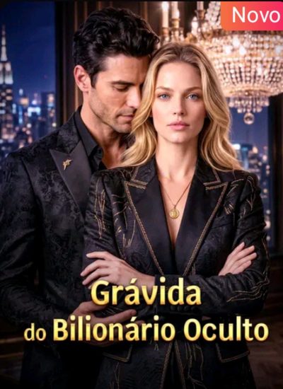 Capa da minisserie Grávida do Bilionário Oculto