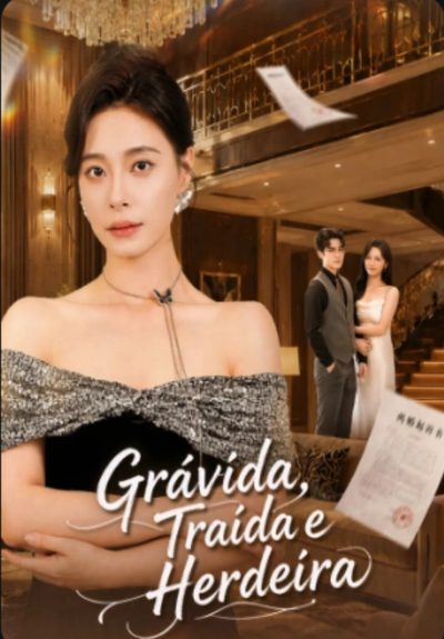 Capa da minisserie Grávida, Traída e Herdeira