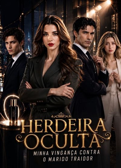 Capa da minisserie Herdeira Oculta Minha Vingança Contra o Marido Traídor