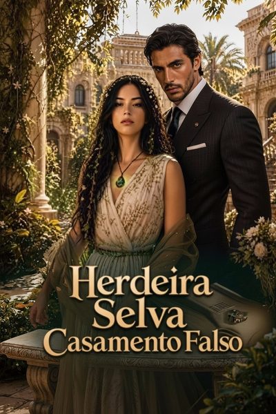 Capa da minisserie Herdeira Selva Casamento Falso