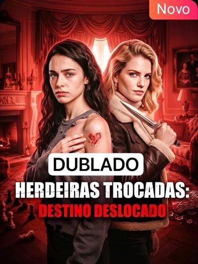 Capa da minisserie Herdeiras Trocadas Destino Deslocado dublado
