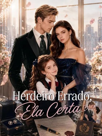 Capa da minisserie Herdeiro Errado Ela Certa