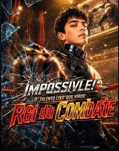 Capa da minisserie Impossível o Talento Lixo que Virou Rei do Combate