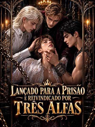 Capa da minisserie Lançado para a Prisão e Reivindicado por Três Alfas - Bl