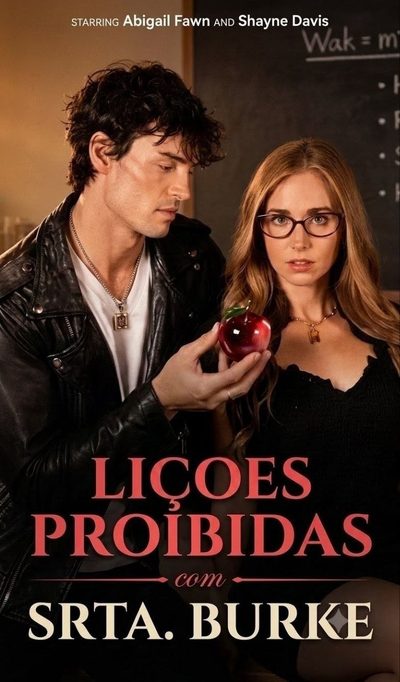 Capa da minisserie Lições Proibidas com a Sra. Burke Forbidden Lessons With Ms. Burke Legenda Exclusiva