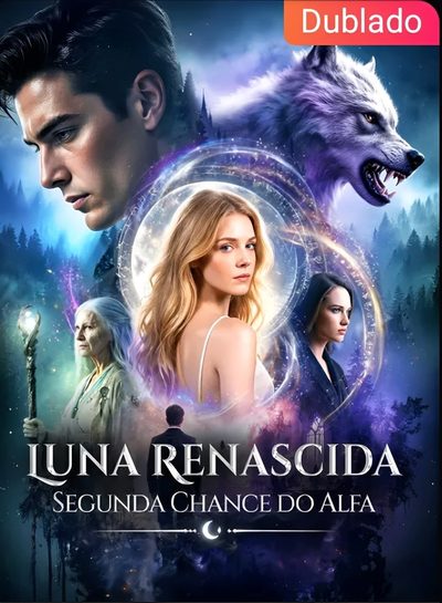 Capa da minisserie Luna Renascida Segunda Chance do Alfa dublado